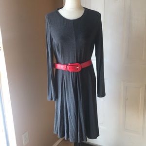 Tommy Hilfiger dark gray midi dress size 12
